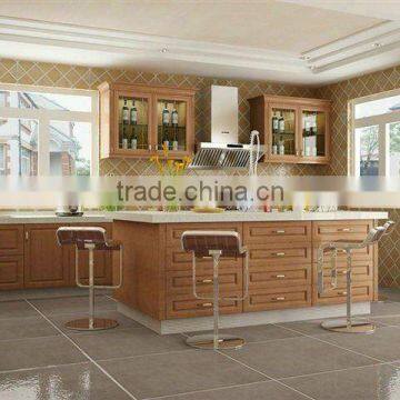Best Price New Design Modern Kitchen furniture High Quality and Best Package with pp film+ foam inside + wooden box outside