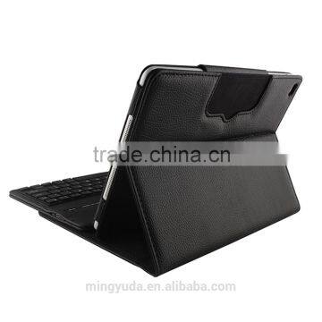 free Customized Embossed Logo wireless bluetooth keyboard case for ipad cover