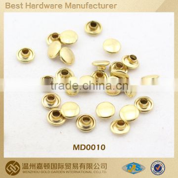 fashion design custom round head rivet garment rivet and stud