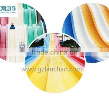 Large Colorful Fiberglass Water Slides Water Park Riders for Water Park Equipment