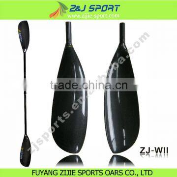 Carbon fiber adjustable kayak paddle