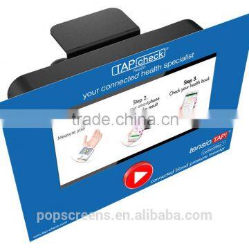 7inch S070A Motion Sensor Activated LCD Advertising Media Player Stopper photo-6