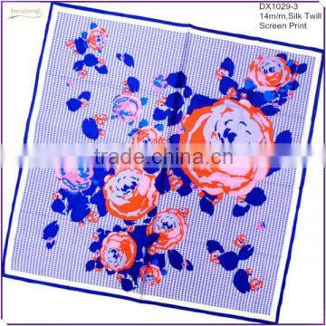 Twill 100% Silk Handkerchief