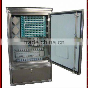 W-TEL outdoor/indoor SMC optic fiber distribution cross connection cabinet