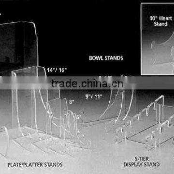 Acrylic Plate Stand
