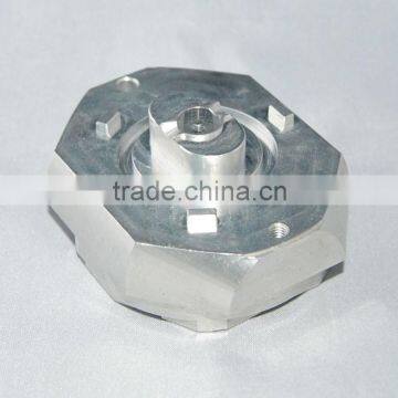 Custom aluminum cnc turning part for fibre-optic bracket