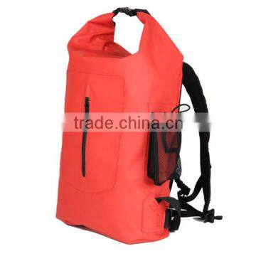 Customized Waterproof Tarpaulin Material PVC Sport Backpack