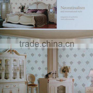 New Invention Seamless Wallcovering 2.8m Width Fabric Back Wallpaper ZHM-6209 photo-6