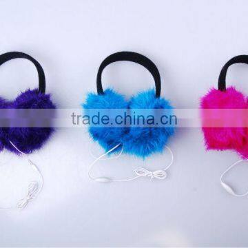 winter knitted earmuff