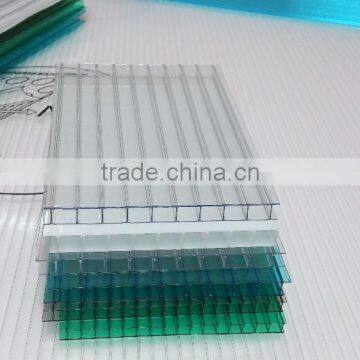 Factory Provide Cheapest 100% Makrolon 4mm/6mm Translucent Double Skin Polycarbonate Hollow Sheet photo-2