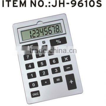 Promotional gifts solar quality dual power electronic 8 digit solar calculator