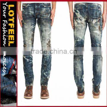 latest design jeans pants jeans manufacturers china wholesale china (LOTM004)