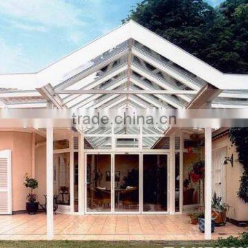 Aluminium Alloy Frame Sunroom /green House With Tempered Glass /6000 Series Aluminum Alloy Frame Green House photo-4
