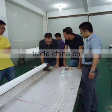 Foreign Clients visit our factory for Quartz Ceramic Roller