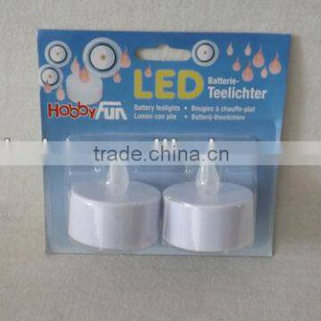 White LED Battery Tealight