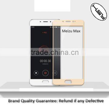 HUYSHE cell phone anti-expolsion screen guard for Meizu M3 Max 9H tempered glass protector