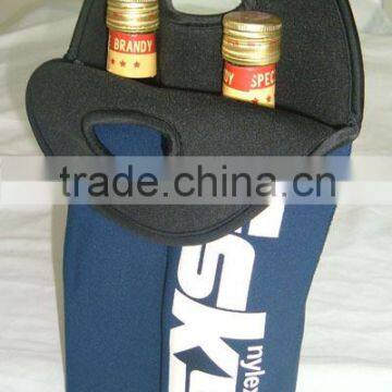 Custom Logo Two Pack Neoprene Beer Bottle Holder With Strap photo-6