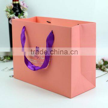 paper shopping bags with handles wholesale bag with logo print factory directly sale