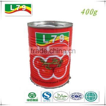 high quality canned tomato paste 400g