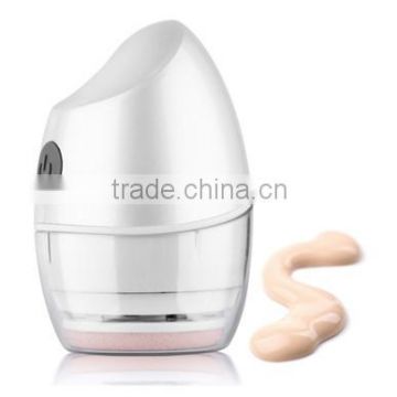 3D Electric Massage Tilting Cosmetic refillable Powder Puff with handle