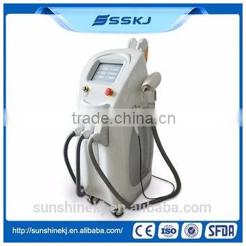 3000W power multifunction vertical ipl nd yag machine