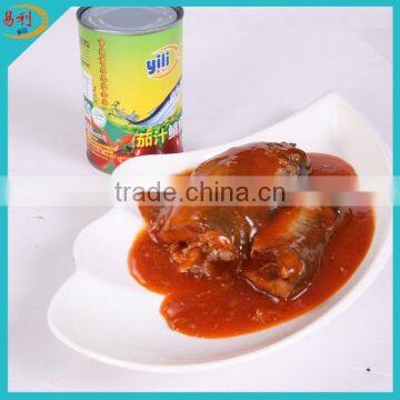 Canned Smoked Mackerel in Tomato Sauce