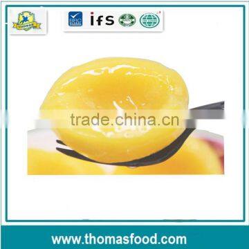 New crop High-quality canned yellow peaches