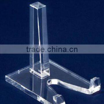 clear acrylic table top easel display