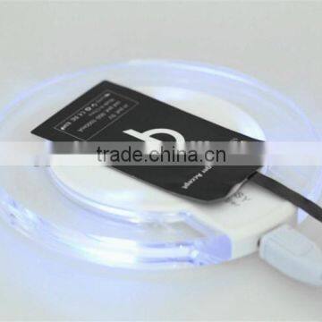 FACTORY OEM QI WIRELESS CHARGER PAD STAND QI WIRELESS CHARGER PAD WITH LCD LIGHT FOR GALAXY S7 EDGE photo-5