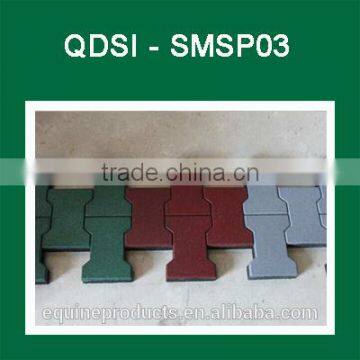 interlocking Horse Stall Tile,rubber paver