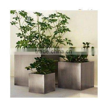 Stainless steel flower vase,planter,flowerpot