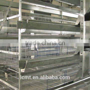 new type single broiler chicken cage belt nightsoil