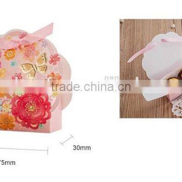 Custom Silk Butterfly Wedding Party Candy Box photo-4