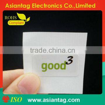 HF ISO14443A Ntag203 printable nfc label