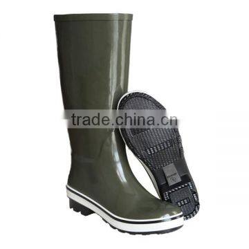 Low Heeled Rubber Rain Boots For Ladies Made In China