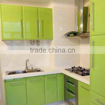 Classic White Kitchen Cabinet With Quartz Countertop on Sale photo-4