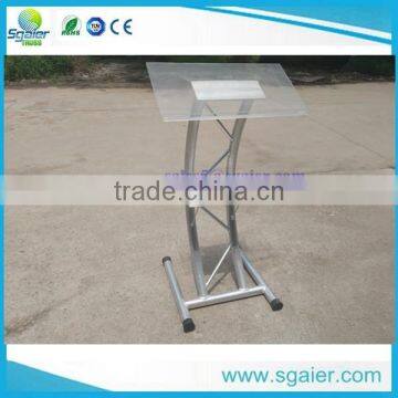 Cheap Price Aluminum Metal Truss Lecterns Truss Podiums Sgaier1 photo-5