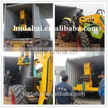 Electric Pole Erecting Crane & Digging Hole From DAHAI Factory photo-5