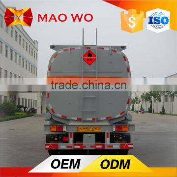 China Brand Fuel Tank Semi Trailer , Heavy Oil Tanker Truck Price photo-2