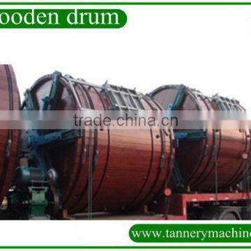 Supply Overloading Wooden Drum Soaking/Liming/Tanning