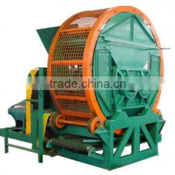 automobile car tire tyre shredder grinder crusher cutting machine recycling line