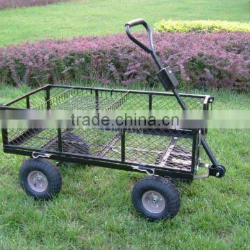 folding metal wagon beach hand cart