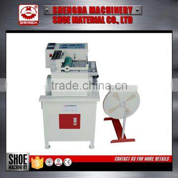 leather strap cutting machine shoe finish machines