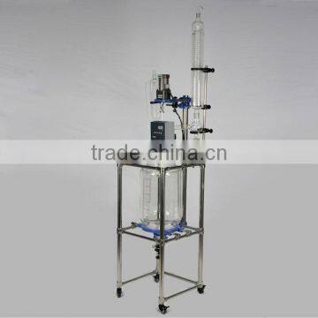 2013 Hot Selling GG17 Borosilicate Glass Lab Jacket Glass Reactor 20L photo-2