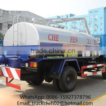 8000 Liter 10000 Liter DONGFENG Vacuum Pump Septic Tanker Truck