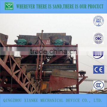 magnetic separator in sand suction dredger with sand washer for sale