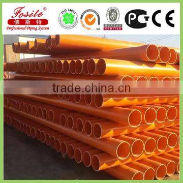 Orange Pvc Electric Conduit Pipe photo-4