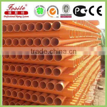 Orange Pvc Electric Conduit Pipe photo-5