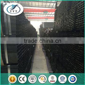 Fast Delivery Building Material Black Square Hollow Section Carbon Steel Pipe Per Meter Price photo-2
