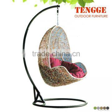 leisure rattan patio indoor indian swing